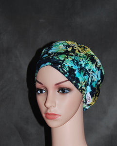 Aurora Dawn Snappi Two Satin Scrub Hat